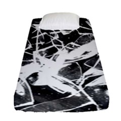 Broken Glass  Fitted Sheet (single Size) by berwies