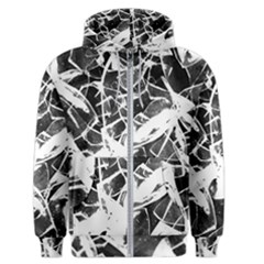 Broken Glass  Men s Zipper Hoodie