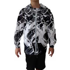 Broken Glass  Hooded Wind Breaker (kids)