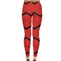 red box pattern Leggings  View2