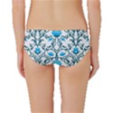 Art nouveau, art deco, floral,vintage,blue,green,white,beautiful,elegant,chic,modern,trendy,belle époque Classic Bikini Bottoms View2