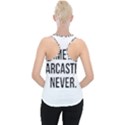 Me sarcastic never Piece Up Tank Top View2