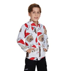 Christmas Puppies Wind Breaker (kids) by allthingseveryone