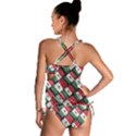 Mexican Flag Pattern Design Tankini Set View2