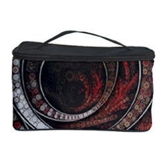 The Thousand And One Rings Of The Fractal Circus Cosmetic Storage Case by jayaprime