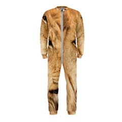 Big Male Lion Looking Right Onepiece Jumpsuit (kids) by Ucco