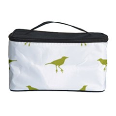 Birds Motif Pattern Cosmetic Storage Case by dflcprints