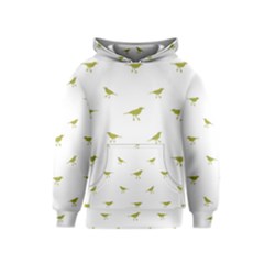 Birds Motif Pattern Kids  Pullover Hoodie by dflcprints