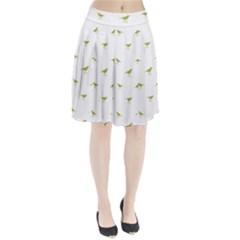 Birds Motif Pattern Pleated Skirt by dflcprints