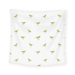 Birds Motif Pattern Square Tapestry (small) by dflcprints