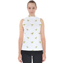 Birds Motif Pattern Shell Top by dflcprints