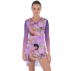 Violets For The Birds  Asymmetric Cut-out Shift Dress by pastpresents