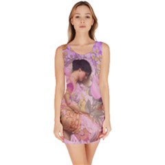 Violets For The Birds  Bodycon Dress by pastpresents