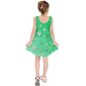 Snowflakes Winter Christmas Overlay Kids  Sleeveless Dress View2