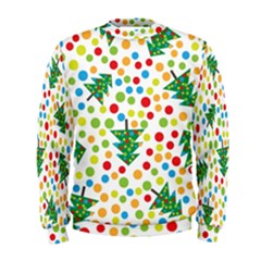 Pattern Circle Multi Color Men s Sweatshirt by Celenk