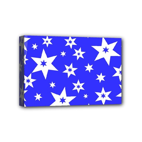 Star Background Pattern Advent Mini Canvas 6  X 4 