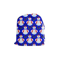 Seamless Repeat Repeating Pattern Drawstring Pouches (medium) 