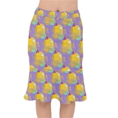 Seamless Repeat Repeating Pattern Mermaid Skirt by Celenk