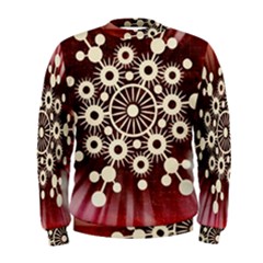 Background Star Red Abstract Men s Sweatshirt