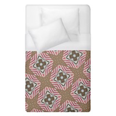 Pattern Texture Moroccan Print Duvet Cover (single Size) by Celenk