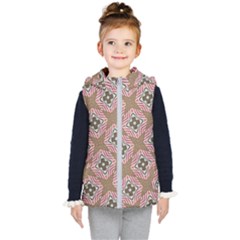 Pattern Texture Moroccan Print Kid s Puffer Vest