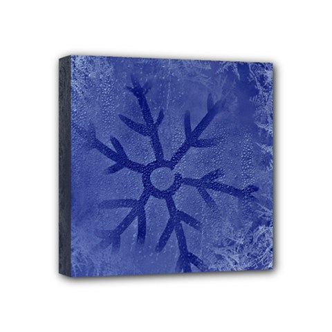 Winter Hardest Frost Cold Mini Canvas 4  X 4  by Celenk