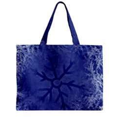 Winter Hardest Frost Cold Zipper Mini Tote Bag