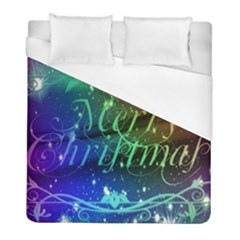 Christmas Greeting Card Frame Duvet Cover (full/ Double Size) by Celenk