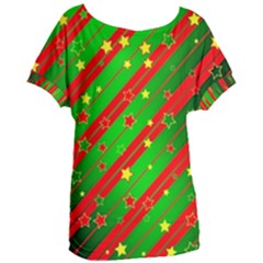 Star Sky Graphic Night Background Women s Oversized Tee