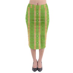 Seamless Tileable Pattern Design Midi Pencil Skirt by Celenk