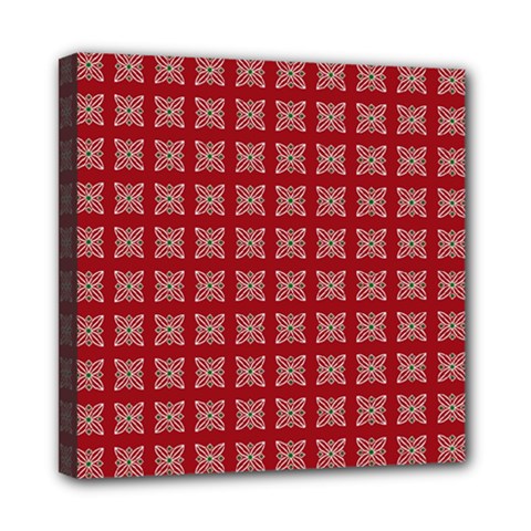 Christmas Paper Wrapping Paper Mini Canvas 8  X 8 