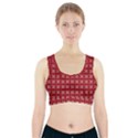 Christmas Paper Wrapping Paper Sports Bra With Pocket View1