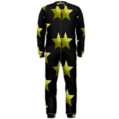 Stars Backgrounds Patterns Shapes Onepiece Jumpsuit (men)  by Celenk