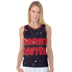 Star Sky Graphic Night Background Women s Basketball Tank Top by Celenk