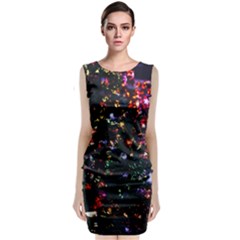 Abstract Background Celebration Classic Sleeveless Midi Dress