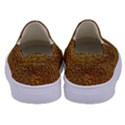 Background Gold Pattern Structure Kids  Canvas Slip Ons View4