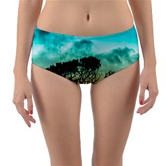 Trees Branches Branch Nature Reversible Mid-waist Bikini Bottoms