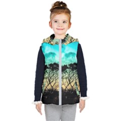 Trees Branches Branch Nature Kid s Puffer Vest