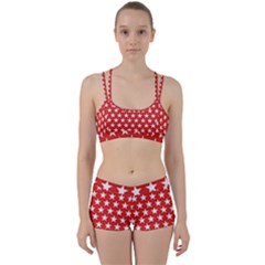 Star Christmas Advent Structure Women s Sports Set by Celenk