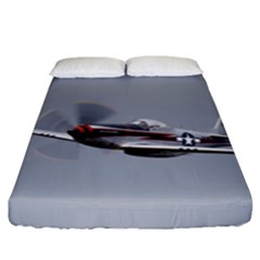 P-51 Mustang Flying Fitted Sheet (king Size)