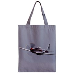 P-51 Mustang Flying Zipper Classic Tote Bag by Ucco