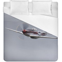 P-51 Mustang Flying Duvet Cover (king Size) by Ucco