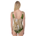 Beautiful Blue Eyed Bunny On Green Grass Princess Tank Leotard  View2