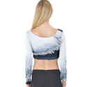 Ice, Snow And Moving Water Long Sleeve Crop Top View2