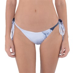 Ice, Snow And Moving Water Reversible Bikini Bottom by Ucco