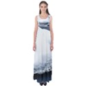 Ice, Snow And Moving Water Empire Waist Maxi Dress View1