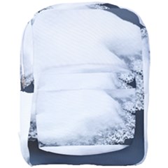 Ice, Snow And Moving Water Full Print Backpack by Ucco