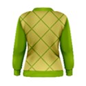 Cross lines (green and yellow) Women s Sweatshirt View2