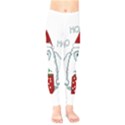 Yeti Xmas Kids  Legging View1