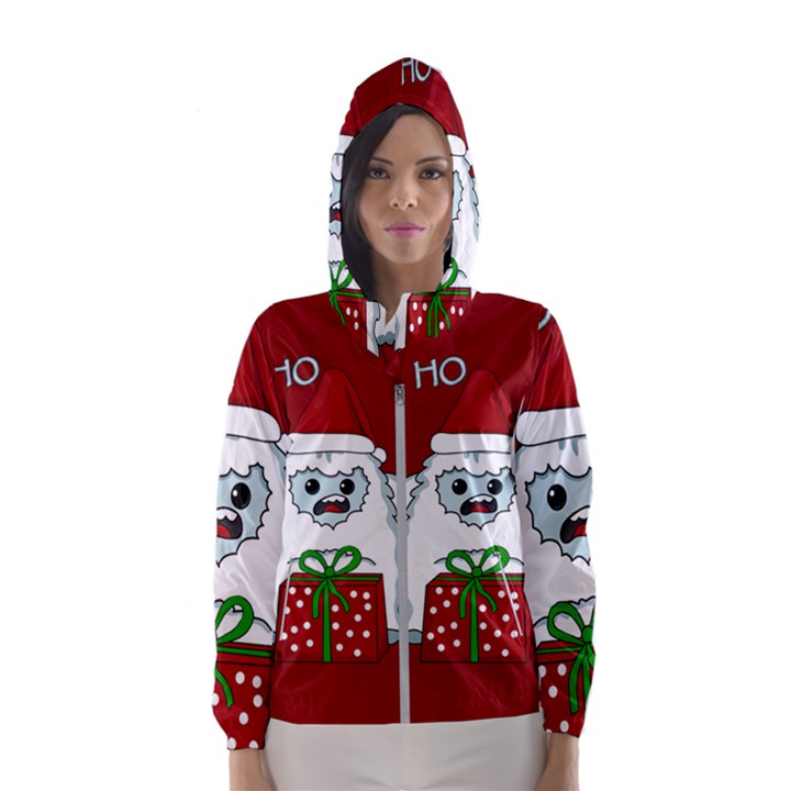 Yeti Xmas Hooded Wind Breaker (Women)